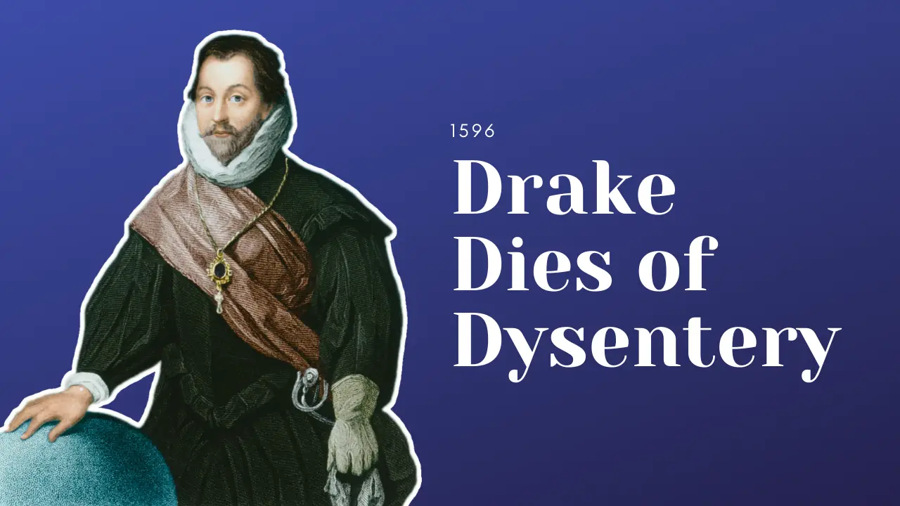 Francis Drake dies