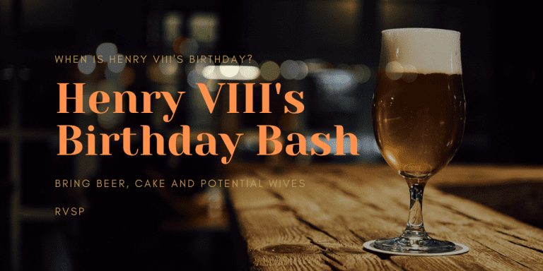 Henry VIII’s Birthday – Get the Cake!