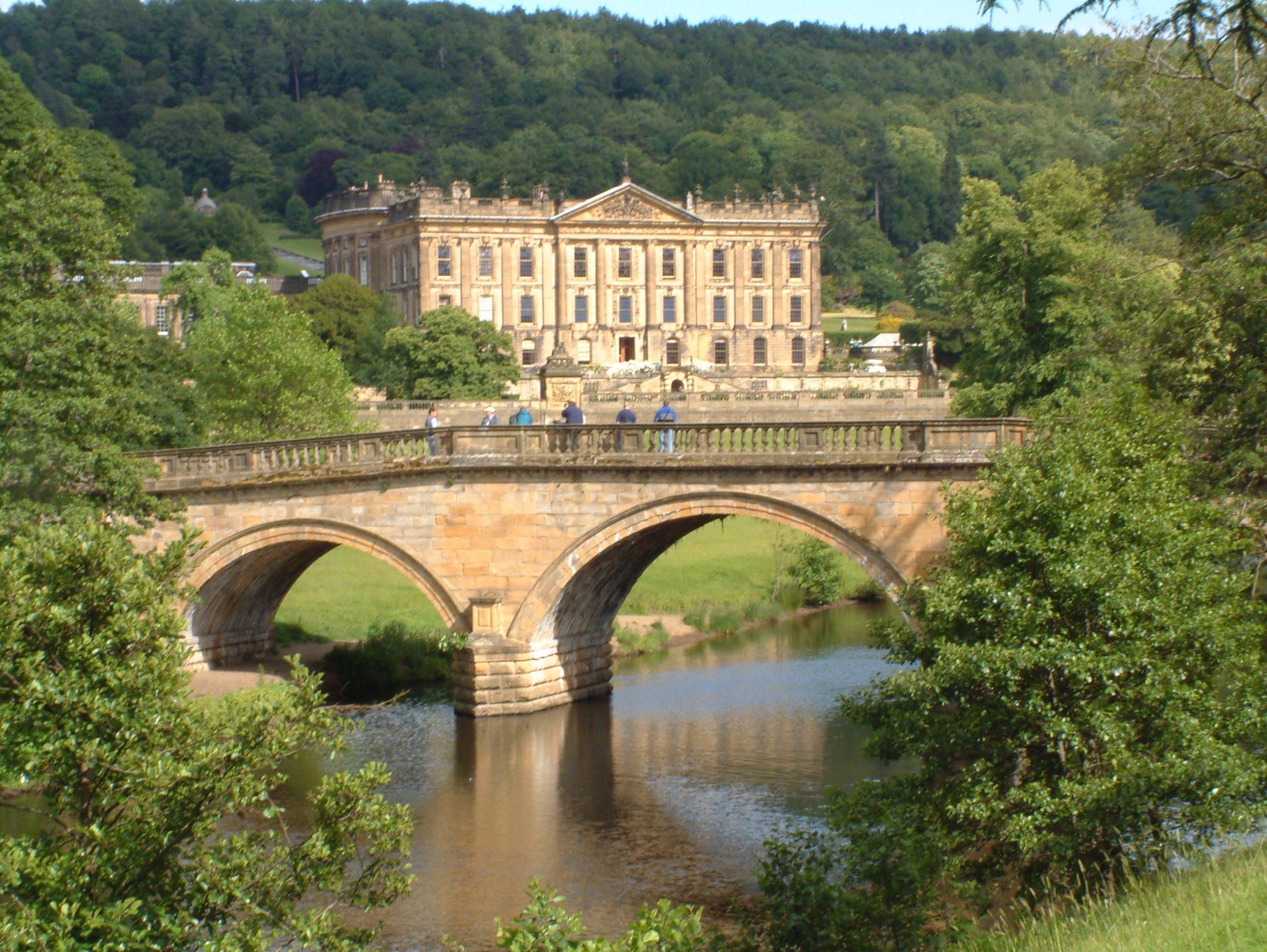 Chatsworth_Bridge (1) The prisons of Mary Queen of Scots