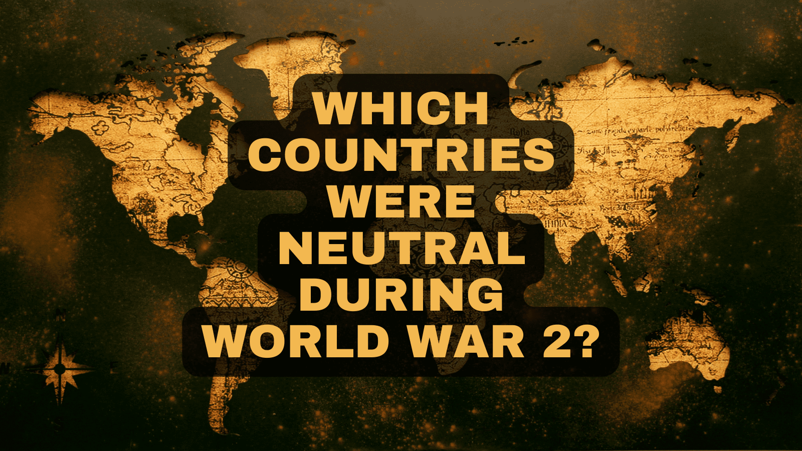 name the countries that remained neutral during world war 2