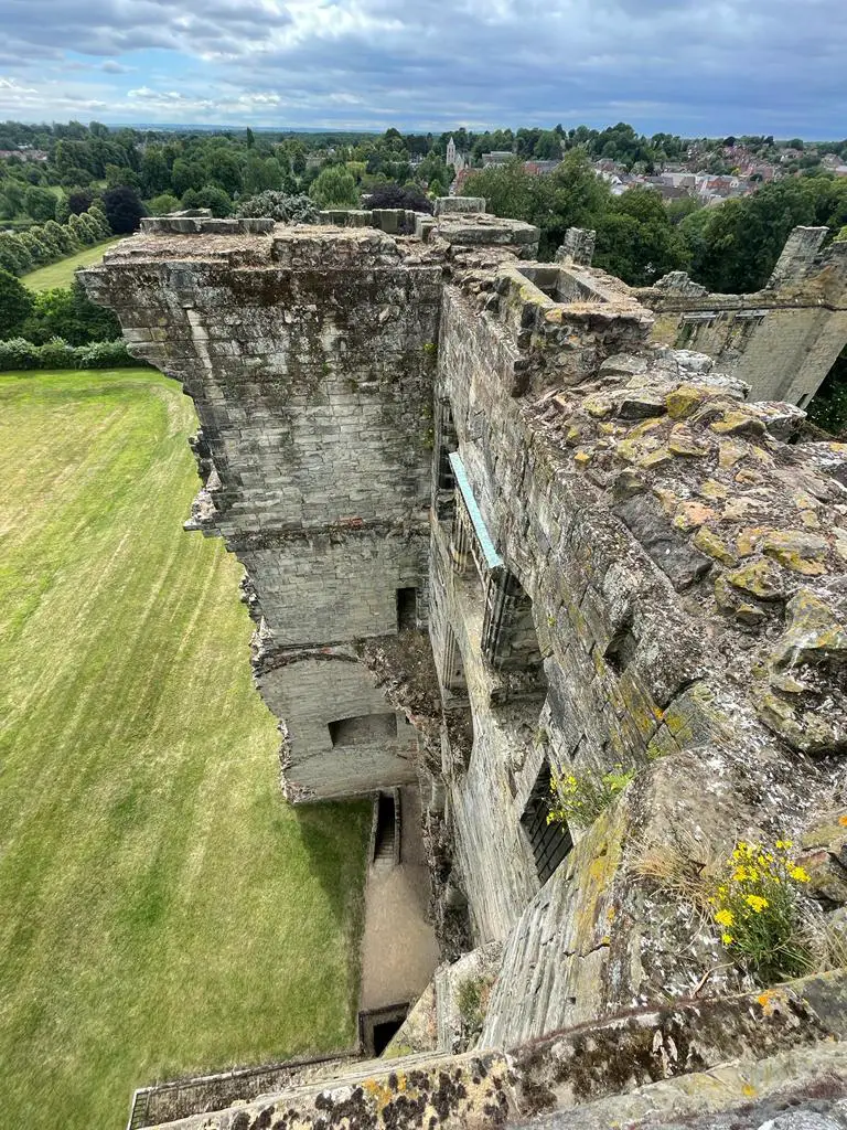 Great Tower View Ashby de la zouch castle